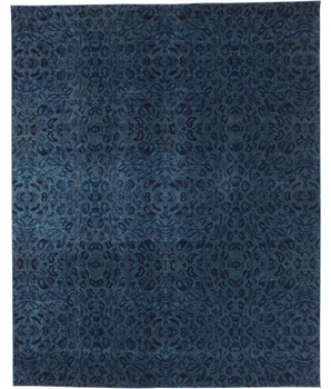 Remmy Ornamental Design Rug - Blue / Rectangle / 1’-8 x 