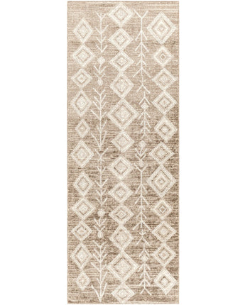 Rize Washable Area Rug - Light Brown / Runner / 2’7 x 7’3 