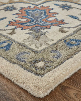 Rylan Tufted Persian Floral Rug - Area Rugs
