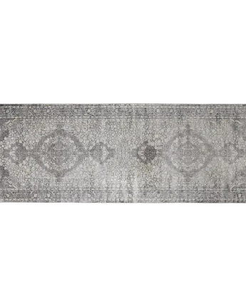 Sarrant Vintage Space-Dyed Rug - Gray / Silver / Runner / 