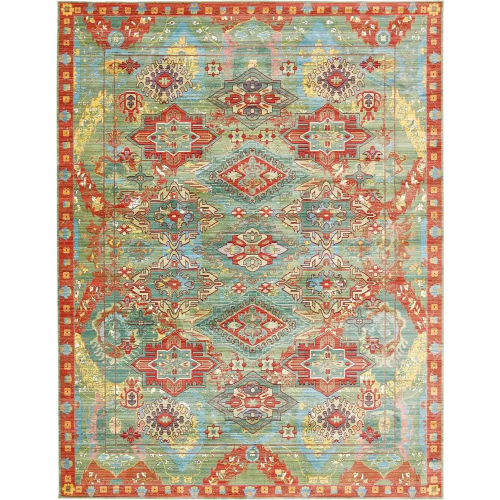 Southwestern Cavatina Austin Rug - Rug Mart Top Rated Deals + Fast & Free Shipping