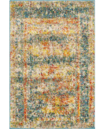 Southwestern Gondola Rosso Rug - Rug Mart Top Rated Deals + Fast & Free Shipping