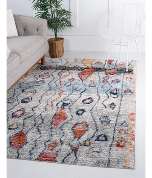 Southwestern Hillside Morocco Rug - Rug Mart Top Rated Deals + Fast & Free Shipping