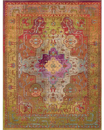 Southwestern Michaelangelo Vita Rug - Rug Mart Top Rated Deals + Fast & Free Shipping