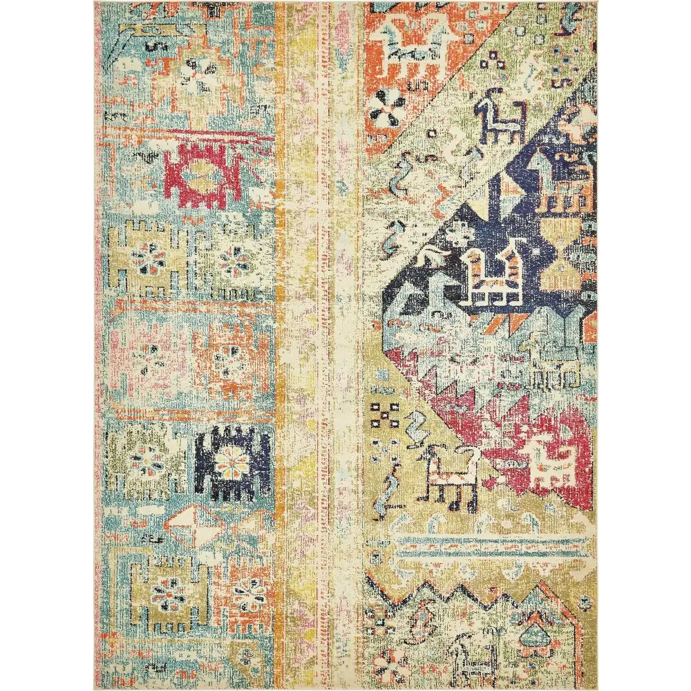 Southwestern Monterey Pochteca Rug - Rug Mart Top Rated Deals + Fast & Free Shipping