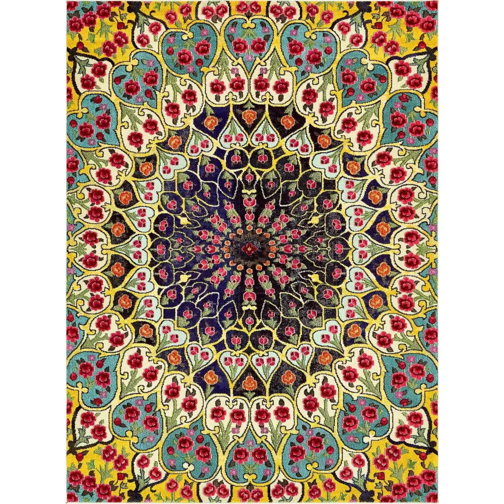 Southwestern O' Keefe Vita Rug - Rug Mart Top Rated Deals + Fast & Free Shipping