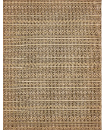 Southwestern outdoor modern southwestern rug - Light Brown /