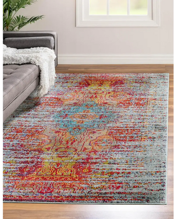 Southwestern Picasso Vita Rug - Rug Mart Top Rated Deals + Fast & Free Shipping