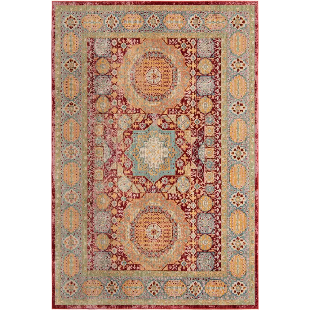 Southwestern Tessitura Austin Rug - Rug Mart Top Rated Deals + Fast & Free Shipping