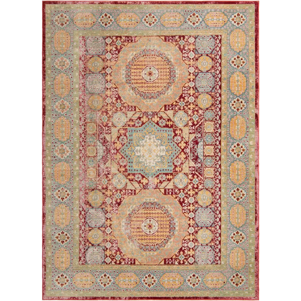 Southwestern Tessitura Austin Rug - Rug Mart Top Rated Deals + Fast & Free Shipping