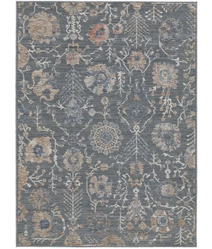 Thackery Transitional Oriental Style Rug - Gray / Tan / 