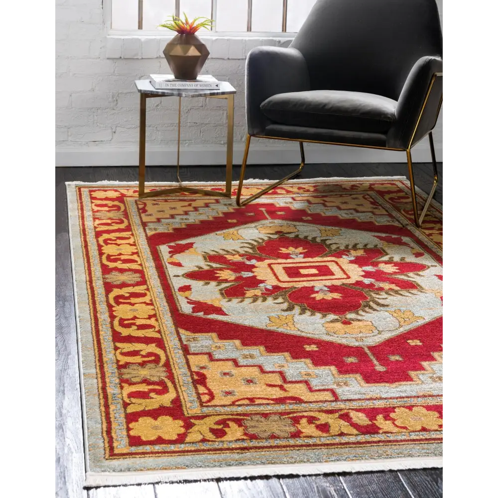 Traditional Demitri Sahand Rug - Rug Mart Top Rated Deals + Fast & Free Shipping