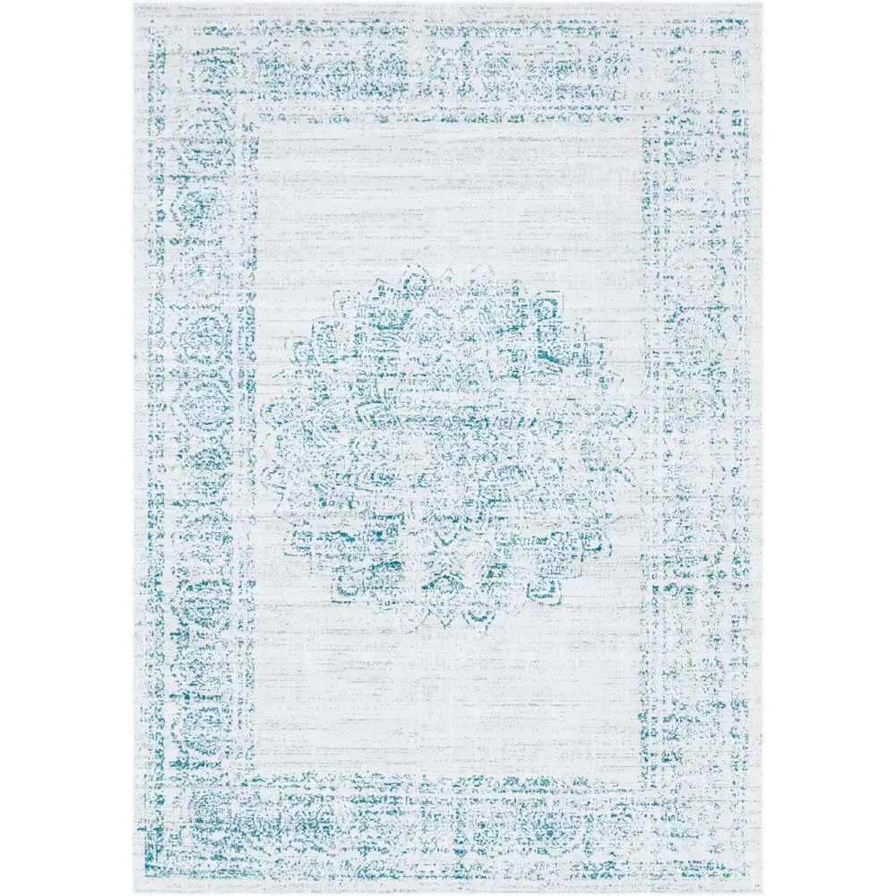 Traditional Distressed Aarhus Rug - Rug Mart Top Rated Deals + Fast & Free Shipping