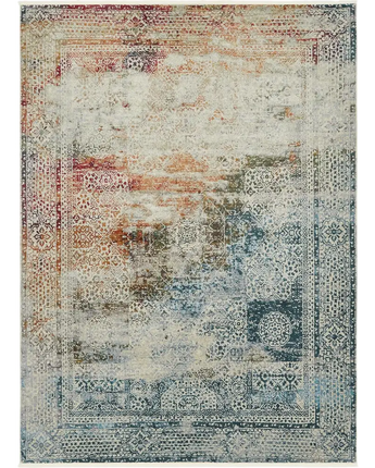 Traditional Distressed Marimelena Baracoa Rug - Rug Mart Top Rated Deals + Fast & Free Shipping
