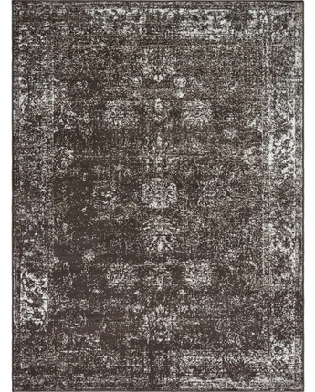 Traditional french inspired casino rug (rectangular) - Brown