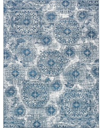 Traditional grand sofia rug (rectangular) - Blue / Rectangle