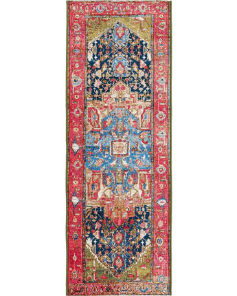 Traditional outdoor traditional limon rug - Multi / 2’ x 6’