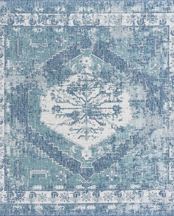 Traditional outdoor traditional valeria rug - Blue / 10’ x
