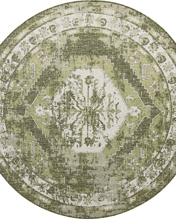 Traditional outdoor traditional valeria rug - Green / 10’ x