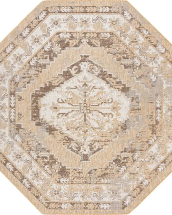 Traditional outdoor traditional valeria rug - Natural / 7’