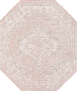 Traditional outdoor traditional valeria rug - Pink / 7’ 10 x