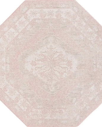 Traditional outdoor traditional valeria rug - Pink / 7’ 10 x