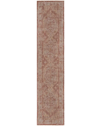 Traditional outdoor traditional valeria rug - Rust Red / 2’
