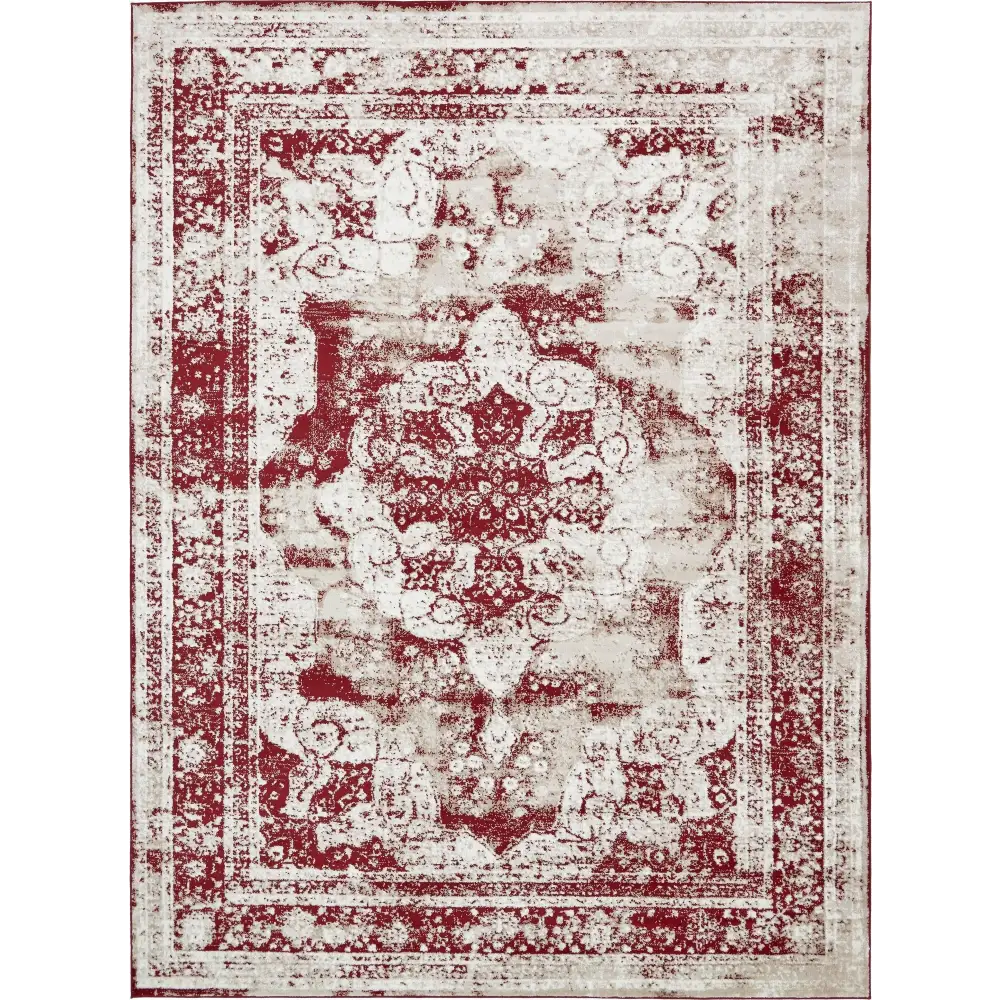 Traditional salle garnier sofia rug (rectangular) - Burgundy