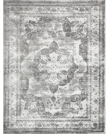 Traditional salle garnier sofia rug (rectangular) - Gray /