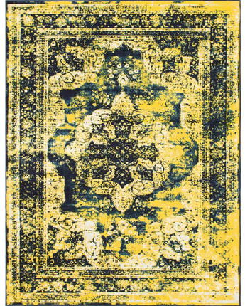 Traditional salle garnier sofia rug (rectangular) - Navy