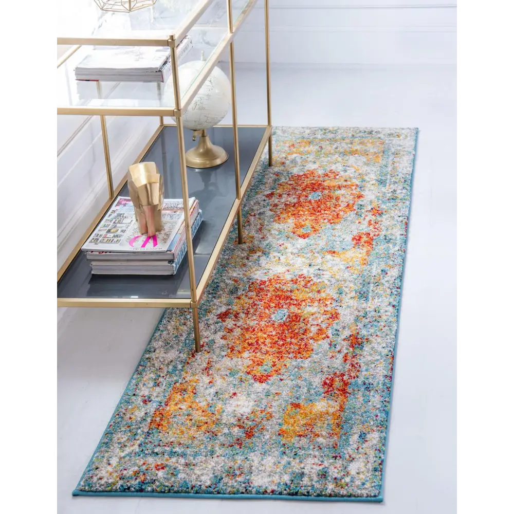 Traditional strada rosso rug - Area Rugs