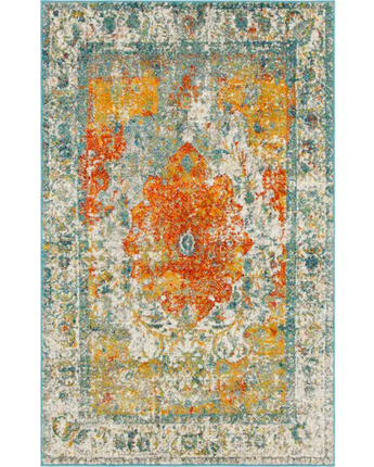 Traditional Strada Rosso Rug - Rug Mart Top Rated Deals + Fast & Free Shipping