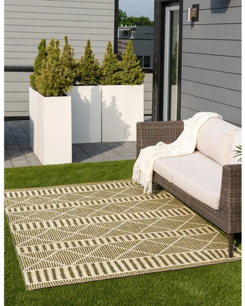 Transitional outdoor trellis dalyan rug - Rugs