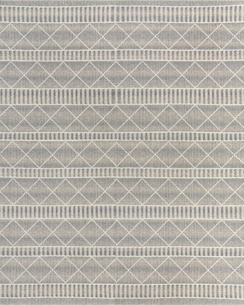 Transitional outdoor trellis dalyan rug - Gray / 10’ x 12’ 2