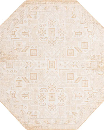 Tribal outdoor aztec coba rug - Natural / 7’ 10 x 7’ 10 /
