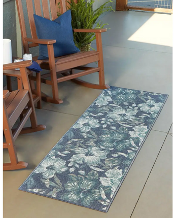 Tropical outdoor coastal cicek rug - Rugs