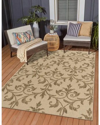 Victorian outdoor botanical victorian rug - Rugs